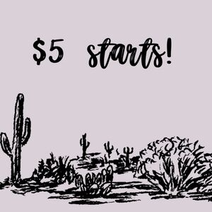 $5 starts, random pulls